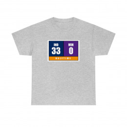 33-0 Halftime - Unisex Heavy Cotton Tee