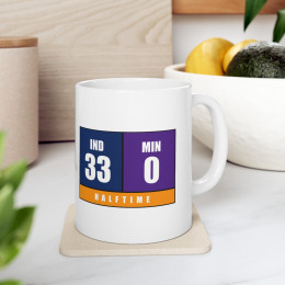 33-0 Halftime - Ceramic Mug 11oz