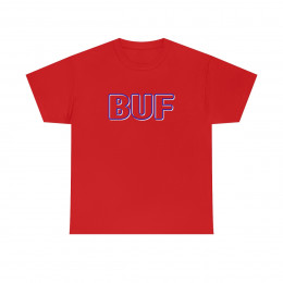 Buffalo City Edition (Red) - Unisex Heavy Cotton Tee