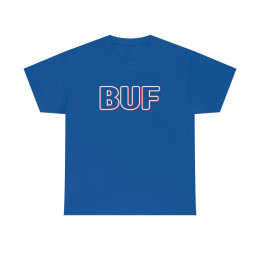 Buffalo City Edition (Blue) - Unisex Heavy Cotton Tee