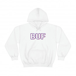 Buffalo City Edition (White) - Unisex Heavy Blend™ Hooded Sweatshirt